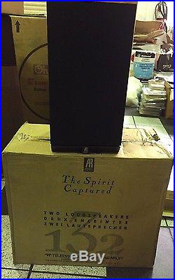 ACOUSTIC RESEARCH AR-132 SPIRIT Speakers PAIR NEW IN BOX! RARE VINTAGE