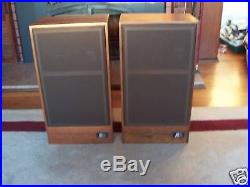 ACOUSTIC RESEARCH AR-15 SPEAKER GRILLES, BROWN-NEW
