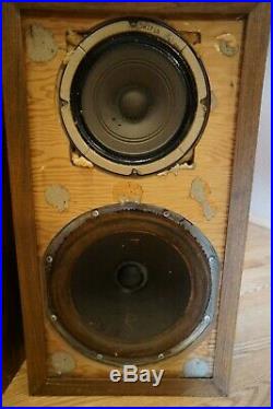 ACOUSTIC RESEARCH AR-1 Loudspeakers Vintage Rare! AR1 Altec Western Electric