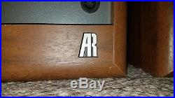 ACOUSTIC RESEARCH AR-28B Speaker Pair 2-Way 8 Acoustic Suspension USA TESTED