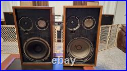 ACOUSTIC RESEARCH AR-2AX Pair SPEAKERS Sounds Great No Cover No Return