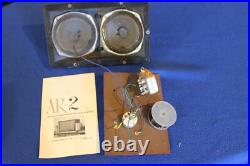 ACOUSTIC RESEARCH AR-2 Speaker parts lot Crossover, Midrange/Tweeter, Pamphlet