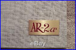 ACOUSTIC RESEARCH AR-2ax REPLACEMENT GRILLES, CLOTH & LOGOS