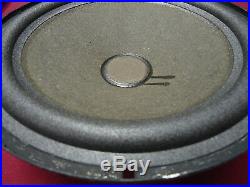 ACOUSTIC RESEARCH AR-2ax WOOFER- ORIGINAL, EARLY PROD, TAPED MAGNET, NEW SURROUND