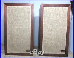 ACOUSTIC RESEARCH AR-3A AR3A VINTAGE 1972 3 WAY SPEAKERS PAIR OF 2 #240