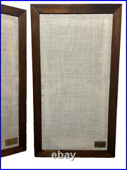 ACOUSTIC RESEARCH AR-3A Speakers Pair 43120/43122 Vintage