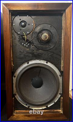 ACOUSTIC RESEARCH AR-3A Speakers Pair 43120/43122 Vintage