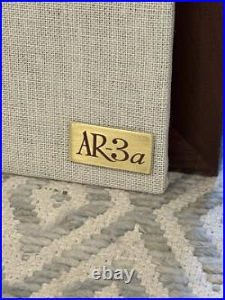 ACOUSTIC RESEARCH AR-3A Speakers Pair Restored 16906/16907 Vintage ACOUSTIC RESEARCH AR-3A Speakers Pair Restored 16906/16907 Vintage