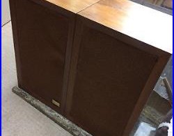 ACOUSTIC RESEARCH AR-3A Vintage Speakers For Restoration As IS FREE SHIPPING