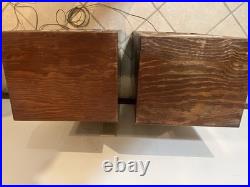 ACOUSTIC RESEARCH AR-3 Speakers Pair, WORKING! SOUND GREAT