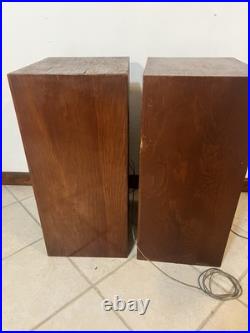ACOUSTIC RESEARCH AR-3 Speakers Pair, WORKING! SOUND GREAT
