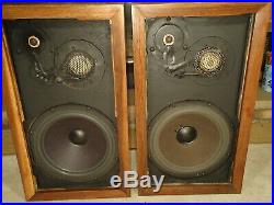 ACOUSTIC RESEARCH AR-3a SPEAKERS RESTORED & GUARANTEED BY VINTAGE-AR OUR BEST