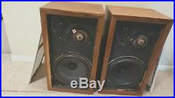 ACOUSTIC RESEARCH AR-3a SPEAKERS WORKING CONDITION