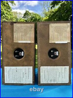 ACOUSTIC RESEARCH AR-4X 1970 Vintage Bookshelf Speakers Crossover Pot Bypassed