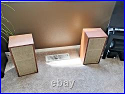 ACOUSTIC RESEARCH AR-4X Vintage Bookshelf Speakers Including Original Labels ACOUSTIC RESEARCH AR-4X Vintage Bookshelf Speakers Including Original Labels