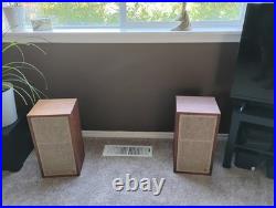 ACOUSTIC RESEARCH AR-4X Vintage Bookshelf Speakers Including Original Labels ACOUSTIC RESEARCH AR-4X Vintage Bookshelf Speakers Including Original Labels