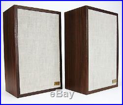 ACOUSTIC RESEARCH AR-7 BOOKSHELF SPEAKERS VINTAGE NEW SURROUNDS NICE