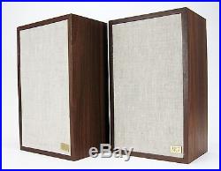 ACOUSTIC RESEARCH AR-7 BOOKSHELF SPEAKERS VINTAGE NEW SURROUNDS NICE