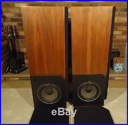 Acoustic Research Ar 90 Speakers Fully Restored, Owner's Personal Pair No Res
