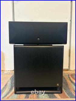 ACOUSTIC RESEARCH AR ARS112PS SUBWOOFER + Center channel speark AR cs 25HQ