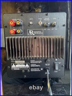 ACOUSTIC RESEARCH AR HC6 Home Audio Theater Speaker System Sub Woofer