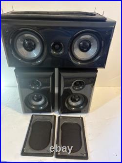 ACOUSTIC RESEARCH AR HC6 Home Audio Theater Speakers Surround Front Center