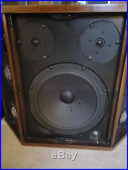 ACOUSTIC RESEARCH AR-LST SPEAKERS, TOTALLY RESTORED & GUARANTEED