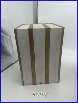 ACOUSTIC RESEARCH Book Shelf Speakers MODEL HD510 With Faux Book Covers