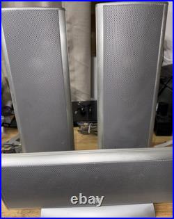 ACOUSTIC RESEARCH, PL 100 Model Satellite 3 SPEAKERS 100 Watts-1 Center, 2 Side