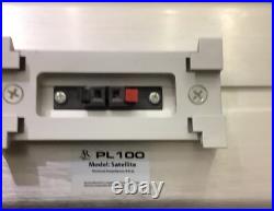 ACOUSTIC RESEARCH, PL 100 Model Satellite 3 SPEAKERS 100 Watts-1 Center, 2 Side