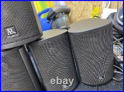 ACOUSTIC RESEARCH SET OF 5 Book Shelf Speakers MODEL HD510 IN GOOD CONDITION
