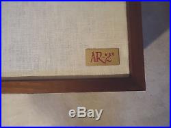 ACOUSTIC RESEARCH SPEAKERS AR-2x -TOTAL RESTORATION, TRY FOR 30 DAYS, GUARANTEED