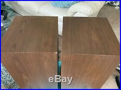 ACOUSTIC RESEARCH SPEAKERS MODEL AR-4xa Early Production 19X10X9