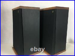 ACOUSTIC RESEARCH TSW- 210 B SPEAKERS Vintage Audiophile Bookshelf Speakers Exc