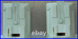 ACOUSTIC RESEARCH Vintage Bookshelf Speakers with Brackets White