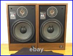 AR18S Vintage Speakers monitor book shelf acoustic research teledyne refurbed