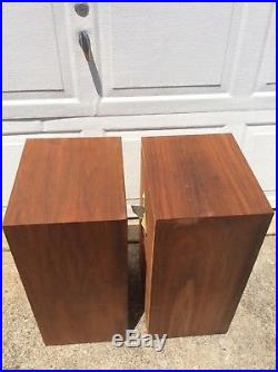 AR3A Acoustic Research Speakers for restoration or repair