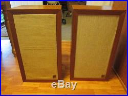AR3 Acoustic Research Speakers Walnut Excellent Vintage Speakers Original AR 3