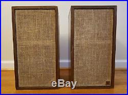 AR4 Acoustic Research Speakers Pair 52 Year Old Classics Legendary Sound