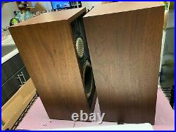 AR4 SPEAKERS BEAUTIFUL Professionally Serviced Perfect Again! VIDEO DEMO