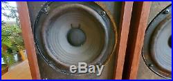 AR4 Speakers Vintage 1970s electronics Acoustic Research stereo bar rock music