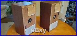 AR4 Speakers Vintage 1970s electronics Acoustic Research stereo bar rock music