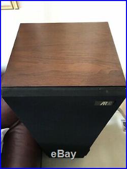 AR9 Acoustic Research Audiophile Speakers With Original Boxes Close Serials