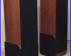 AR9 Speakers AR Acoustic Research Teledyne AR-9 Vintage Speakers Rear Set