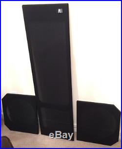 AR9 Speakers AR Acoustic Research Teledyne AR-9 Vintage Speakers Side Set