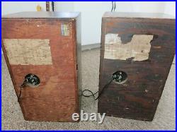 AR 1W SPEAKERS PAIR ACOUSTIC RESEARCH 1950's