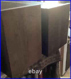 AR 210b Walnut Two Way Circa 1976 Speakers Perfect Wood Sound Is Awesome Too
