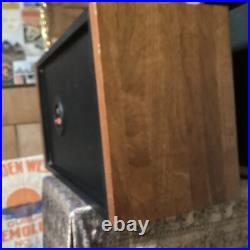 AR 210b Walnut Two Way Circa 1976 Speakers Perfect Wood Sound Is Awesome Too