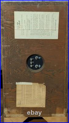 AR 2A speaker pair, Very Good Condition, Tested, Local Pick-up Only