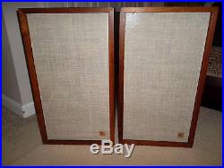 AR 2a ACOUSTIC RESEARCH SPEAKERS AR-2A(x) BEAUTIFUL VINTAGE PAIR